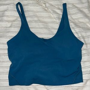 blue lululemon align tank